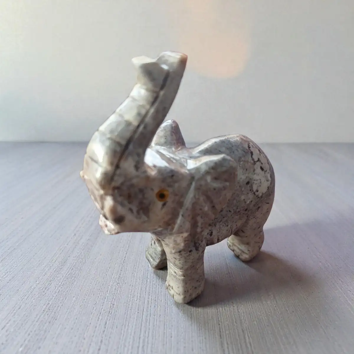 Animal en pierre des Andes