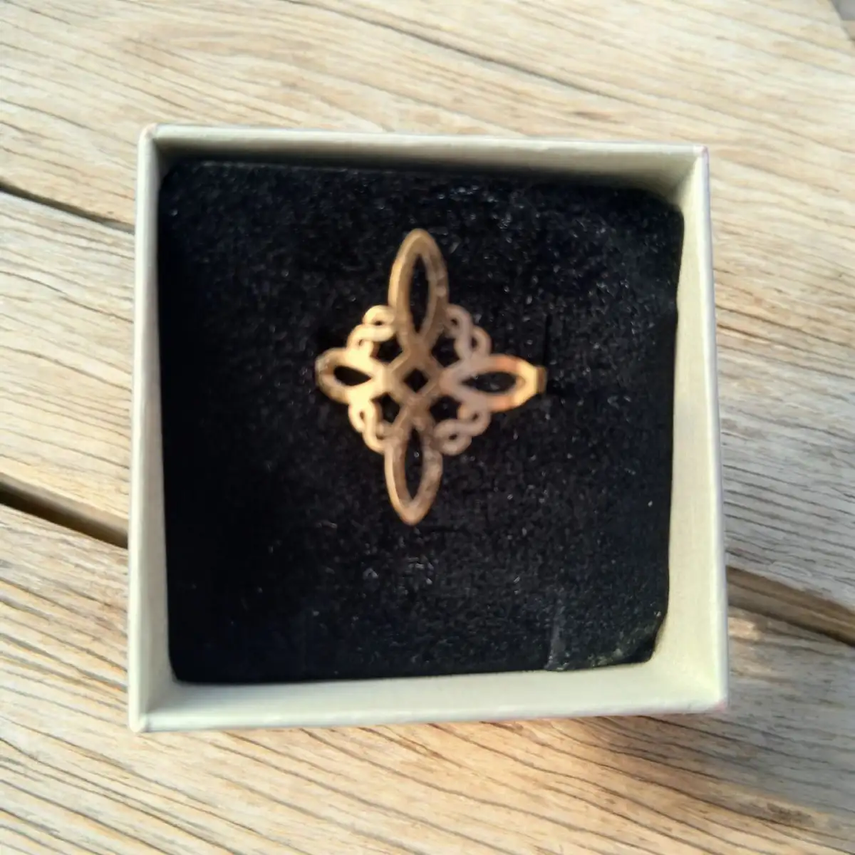 bague acier inoxydable